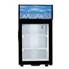 Adcraft CDRF-1D/2.7 Black Diamond 2.7cuft Countertop Refrigerator Merchandiser 