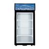 Adcraft CDRF-1D/4 Black Diamond 4cuft 20in Countertop Display Refrigerator 