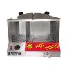 Adcraft HDS-1300W/100 18in Countertop Hot Dog & Bun Steamer with Humidity Control 