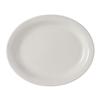 Tuxton China Inc TNR-912 Nevada 9-3/4in Eggshell Narrow Rim Ceramic Platter - 2dz 
