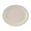 Tuxton China Inc TNR-914 Nevada 13-3/8in Amer White/Eggshell Ceramic Platter - 1dz 