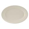 Tuxton China Inc TRE-012 Reno 10-1/2in Amer White/Eggshell Ceramic Platter - 2dz 