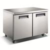 Adcraft USUCRF-48 U-Star 48in Reach-In Undercounter Two-Section Refrigerator 