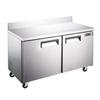 Adcraft USWF-2D U-Star 48in Work Top Freezer with 3.5in Backsplash 