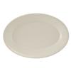 Tuxton China Inc TRE-042 Reno 15-3/4in Amer White/Eggshell Ceramic Platter - 6 EA 