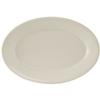Tuxton China Inc TRE-913 Reno 11-5/8in Amer White/Eggshell Ceramic Platter - 1dz 