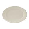 Tuxton China Inc TRE-934 Reno 9-3/8in Amer White/Eggshell Ceramic Platter - 2dz 