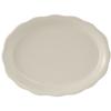 Tuxton China Inc TSC-013 Shell 11-5/8in Amer White/Eggshell Ceramic Platter - 1dz 