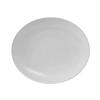 Tuxton China Inc VPH-083 Florence 8-3/8in Porcelain White Oval Coupe Platter - 3dz 