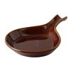 Tuxton China Inc BAP-100 DuraTux 12oz Caramel Ceramic Fry Pan Server - 1dz 