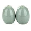 International Tableware, Inc LU-101-AS Luna Ash Hand Painted Stoneware Salt & Pepper Set - 2dz 