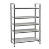 Cambro EXU243684VS5480 Camshelving 5-Tier 24"W x 36"L x 84in H Starter Unit 
