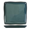International Tableware, Inc LU-22-MI Luna 10in Square Midnight Blue Stoneware Plate - 1dz 