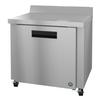 Hoshizaki WR36B-01 Steelheart® 9.9cuft One-Section Worktop Refrigerator 