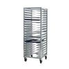 New Age 1642 24.5in x 26in Welded Aluminum Mobile Universal Pan Rack 