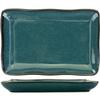 International Tableware, Inc LU-64-MI Luna 6in x 4in Midnight Stoneware Rectangular Platter- 3dz 