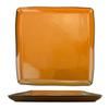 International Tableware, Inc LU-77-TA Luna 7in x 7in Ash Stoneware Square Plate - 2dz 