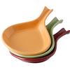Tuxton China Inc DYP-100 DuraTux 12oz Assorted Ceramic Fry Pan Servers - 1dz 