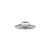 Tuxton China Inc RSZH-086 TUXCLAD 8-3/4in Stainless Steel Lid with Hollow Handle 