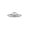 Tuxton China Inc RSZH-102 TUXCLAD 10-1/4in Stainless Steel Lid with Hollow Handle 