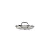 Tuxton China Inc RSZW-071 TUXSTEEL 7-1/8in Stainless Steel Lid with Solid Handle 