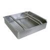 John Boos PB-DTA-18 18in x 18in dishtable Pre-Rinse Basket with Welded Slide Bar 