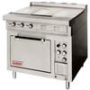 Lang R36S-ATB Electric 36in Heavy Duty Hot Top Range with Standard Oven 