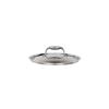 Tuxton China Inc WSZH-086 TUXCLAD 8.6875in Stainless Steel Rivetless Lid 