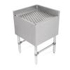 John Boos UBDB-1818-90-IC-X Stainless Steel 18in x 18in Underbar Corner Drainboard 