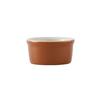 Tuxton China Inc B3X-035 DuraTux 3-1/2oz Autumn/Eggshell Ceramic Ramekin - 4dz 