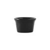 Tuxton China Inc BBX-015 DuraTux 1-1/2oz Black Ceramic Ramekin - 4dz 