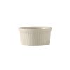 Tuxton China Inc BEX-0252 DuraTux 2-1/2oz Amer White/Eggshell Fluted Ramekin - 4dz 
