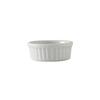 Tuxton China Inc BPX-0162 DuraTux 1.5oz Porcelain White Round Fluted Ramekin - 4dz 