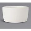 Tuxton China Inc VWX-0203 Zion 2oz Matte White Porcelain Ramekin/Cheese Pipken - 4dz 