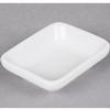 Tuxton China Inc BPZ-033B DuraTux 2oz Porcelain White Rectangular Sauce Dish - 4dz 
