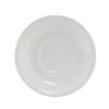 Tuxton China Inc ALE-050 Alaska/Colorado 5in Diameter Porcelain White Demitasse Saucer 
