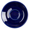 Tuxton China Inc BCE-0451 DuraTux 4-5/8in Diameter Cobalt Ceramic Cappuccino Saucer 