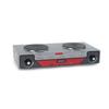 Nemco 6310-2-240 24in Horizontal Countertop Double Burner Hotplate - 240v 