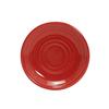 Tuxton China Inc CQE-060 Concentrix 6in Diameter Cayenne Ceramic Saucer - 2dz 