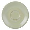 Tuxton China Inc GAS-086 Artisan 5in Diameter Sagebrush Ceramic Espresso Saucer - 2dz 