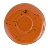 Tuxton China Inc GGC-084 Artisan Geode 6-3/8in Diameter Coral Porcelain Saucer - 2dz 
