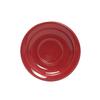 Tuxton China Inc NQE-054 TuxCare 5-1/2in Diameter Cayenne Ceramic Saucer - 3dz 