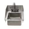 Advance Tabco DI-1-5SP-EC-X Drop-In Hand Sink 10inx14inx5in Bowl & 6in Side Splash 