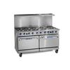Imperial IR-4-G36T-E-CC Pro Series 60in Electric (4) Burner Range with 36in Griddle 