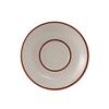 Tuxton China Inc TBS-002 Bahamas 6in Dia. Amer White with Brown Speckle Saucer - 3dz 