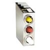 Dispense-Rite CTC-L-3SS Stainless Steel 8.4in x 23.5in Cup Dispensing Cabinet 