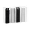 Dispense-Rite CTCO-4CL Clear Acrylic 4-Section Portion Cup & Lid Organizer 