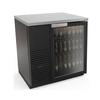 Fagor Refrigeration FBB-36G-N 36in Refrigerated Glass Door Back Bar Cooler - Black 