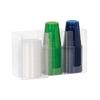 Dispense-Rite CTHL-3 Clear Acrylic 3-Section Cup & Lid Organizer 