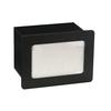 Dispense-Rite FMN-1BT Black Polystyrene 8.5in x 5.5in Built-In Napkin Dispenser 